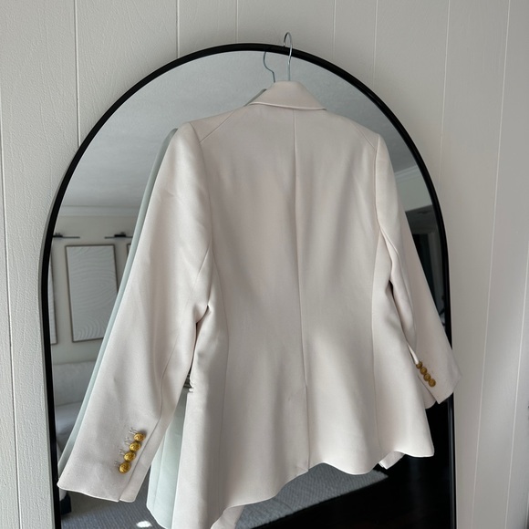 Express Cream Blazer with Gold Buttons - Picture 5 of 5